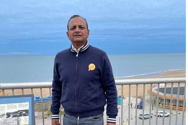 Jai on Ramsgate Beach